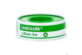 Rollenpflaster Leukosilk Rollenpflaster 5mx 1,25cm 0102100 1st, A-Nr.: 5020562 - 01