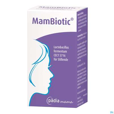 Sie sehen eine Packung Mambiotic Kapseln 21st, Produktbild: 03 Mambiotic Kapseln 21st, A-Nr.: 5205534 - 03