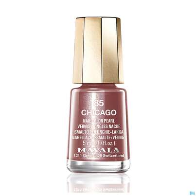 Sie sehen eine Packung Mavala Nagellacke 85 Chicago 5ml, Produktbild: 02 Mavala Nagellacke 85 Chicago 5ml, A-Nr.: 4365187 - 02