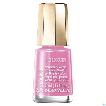 Sie sehen eine Packung Mavala Nagellacke +si 430 Vancouver 5ml, Produktbild: 01 Mavala Nagellacke +si 430 Vancouver 5ml, A-Nr.: 5617314 - 01