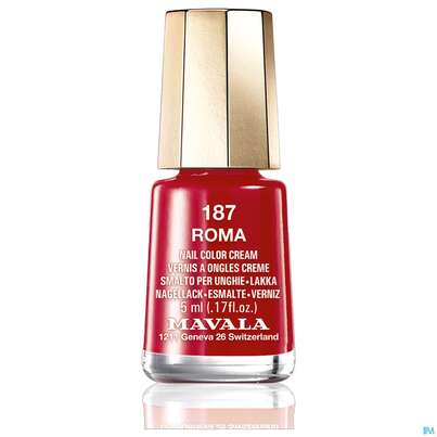 Sie sehen eine Packung Mavala Nagellacke 187 Roma 5ml, Produktbild: 02 Mavala Nagellacke 187 Roma 5ml, A-Nr.: 4020123 - 02