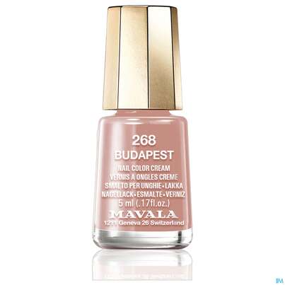 Sie sehen eine Packung Mavala Nagellacke 268 Budapest 5ml, Produktbild: 02 Mavala Nagellacke 268 Budapest 5ml, A-Nr.: 4552877 - 02