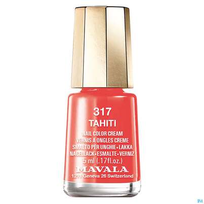 Sie sehen eine Packung Mavala Nagellacke 317 Tahiti 5ml, Produktbild: 03 Mavala Nagellacke 317 Tahiti 5ml, A-Nr.: 4405923 - 03