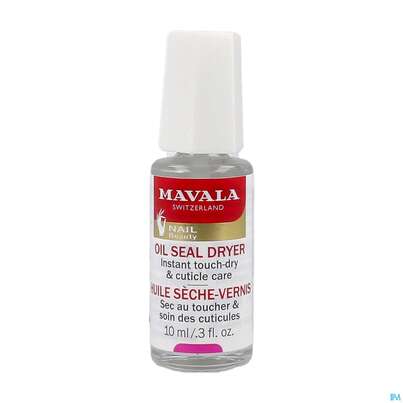 Sie sehen eine Packung Mavala Oil Seal Dryer Nagel Schnelltrockner 10ml, Produktbild: 04 Mavala Oil Seal Dryer Nagel Schnelltrockner 10ml, A-Nr.: 4071497 - 04