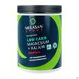 Sie sehen eine Packung Magnesium +kalium/melasan Sport Fitness Drink Tropical Lowcarb 720g, Produktbild: 02 Magnesium +kalium/melasan Sport Fitness Drink Tropical Lowcarb 720g, A-Nr.: 4793486 - 02