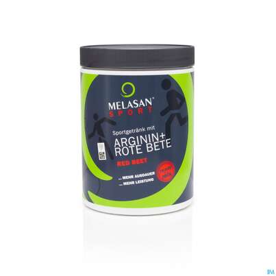 Sie sehen eine Packung Melasan/sport Sportgetraenk Arginin +rote Bete 650g, Produktbild: 02 Melasan/sport Sportgetraenk Arginin +rote Bete 650g, A-Nr.: 4555717 - 02