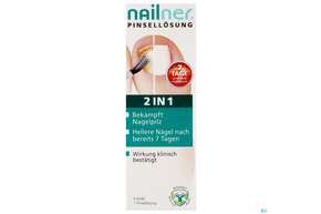 Nagel Pilz Nailner Pinsel Lösung/2in1 5ml, A-Nr.: 4296084 - 01