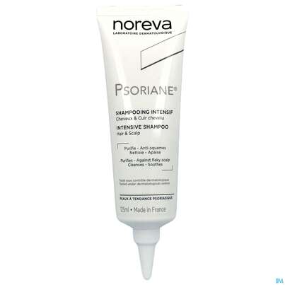 Sie sehen eine Packung Noreva Psoriane Intensiv-shampoo 125ml, Produktbild: 04 Noreva Psoriane Intensiv-shampoo 125ml, A-Nr.: 4351498 - 04