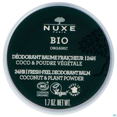 Nuxe Bio/deo Balm 24h Fresh-feel Coconut +plant Powder 50g, A-Nr.: 5607847 - 01