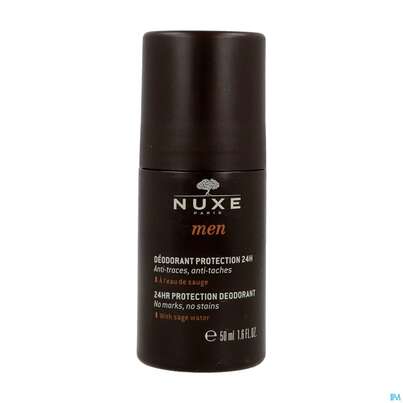 Sie sehen eine Packung Nuxe Men Deodorant Protection 24h 50ml, Produktbild: 03 Nuxe Men Deodorant Protection 24h 50ml, A-Nr.: 4080533 - 03