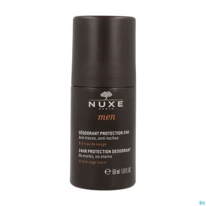 Sie sehen eine Packung Nuxe Men Deodorant Protection 24h 50ml, Produktbild: 04 Nuxe Men Deodorant Protection 24h 50ml, A-Nr.: 4080533 - 04