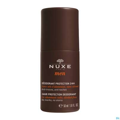 Sie sehen eine Packung Nuxe Men Deodorant Protection 24h 50ml, Produktbild: 05 Nuxe Men Deodorant Protection 24h 50ml, A-Nr.: 4080533 - 05