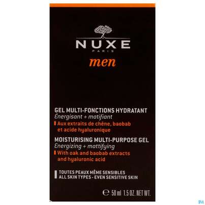 Nuxe Men Gel Multi-fontions Hydratant 50ml, A-Nr.: 4080504 - 01