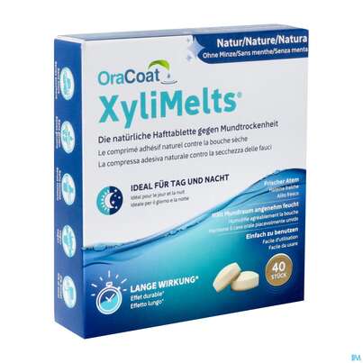 Xylimelts Hafttabl 40s Ohne Minze Artikelnr 01ac0035 40st, A-Nr.: 4165436 - 02