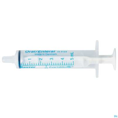 Oralspritze 5ml +eins.gl28 Set 1st, A-Nr.: 5814463 - 01