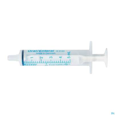 Oralspritze 5ml +eins.gl28 Set 1st, A-Nr.: 5814463 - 02