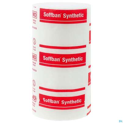 Sie sehen eine Packung Polsterbinden Soffban 2,7mx 10cm 7148605 1st, Produktbild: 01 Polsterbinden Soffban 2,7mx 10cm 7148605 1st, A-Nr.: 0523442 - 01