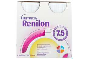 Renilon 125ml Vitalflasche 7.5 Aprikose 4st, A-Nr.: 4119749 - 01