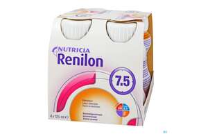 Renilon 125ml Vitalflasche 7.5 Karamel 4st, A-Nr.: 4119755 - 01