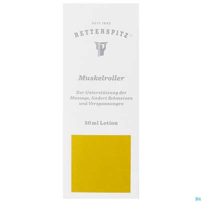 Sie sehen eine Packung Retterspitz Muskelroller 50ml, Produktbild: 01 Retterspitz Muskelroller 50ml, A-Nr.: 3996833 - 01