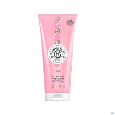 Sie sehen eine Packung Roger & Gallet Rose Showergel 200ml, Produktbild: 02 Roger & Gallet Rose Showergel 200ml, A-Nr.: 5669067 - 02