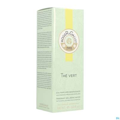 Sie sehen eine Packung Roger & Gallet The Vert/gruener Tee Eau De Cologne 100ml, Produktbild: 01 Roger & Gallet The Vert/gruener Tee Eau De Cologne 100ml, A-Nr.: 3417611 - 01