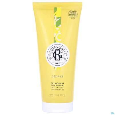 Sie sehen eine Packung Roger&gallet CÉdrat Duschgel 200ml, Produktbild: 03 Roger&gallet CÉdrat Duschgel 200ml, A-Nr.: 5669765 - 03