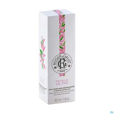 Sie sehen eine Packung Roger&gallet Feuille De Thé Duftendes Wohlfühl-wasser 30ml, Produktbild: 03 Roger&gallet Feuille De Thé Duftendes Wohlfühl-wasser 30ml, A-Nr.: 5668872 - 03