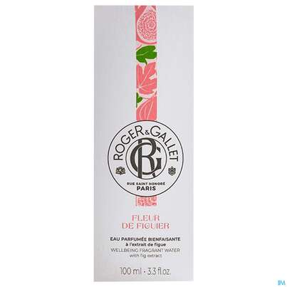 Sie sehen eine Packung Roger&gallet Fleur De Figuier Duftendes Wohlfühl-wasser 100ml, Produktbild: 02 Roger&gallet Fleur De Figuier Duftendes Wohlfühl-wasser 100ml, A-Nr.: 5668895 - 02