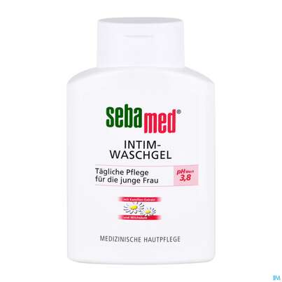 Sie sehen eine Packung Sebamed Intim Waschgel Ph 3,8 200ml, Produktbild: 05 Sebamed Intim Waschgel Ph 3,8 200ml, A-Nr.: 4084985 - 05