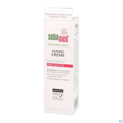 Sebamed Trockene Haut Hand Creme Urea 5% Parfumfrei 75ml, A-Nr.: 4084962 - 02