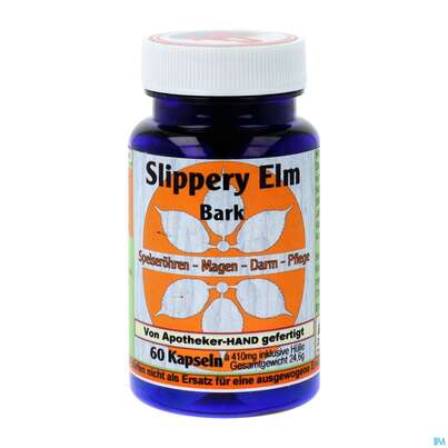 Sie sehen eine Packung Slippery Elm Bark Caps 60st, Produktbild: 02 Slippery Elm Bark Caps 60st, A-Nr.: 3815398 - 02