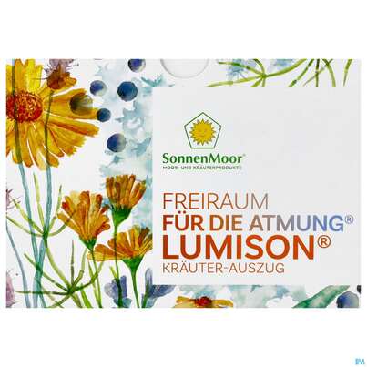 Sie sehen eine Packung Lumison -sonnenmoor Kraeuterauszug Lunge-atemwege 3x100 300ml, Produktbild: 01 Lumison -sonnenmoor Kraeuterauszug Lunge-atemwege 3x100 300ml, A-Nr.: 3997175 - 01