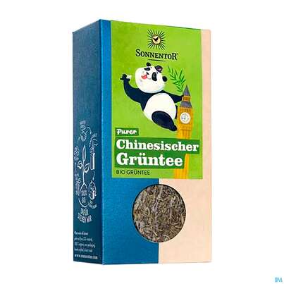 Sie sehen eine Packung Sonnentor Gruener/tee Bio Chinesisch 00224 100g, Produktbild: 03 Sonnentor Gruener/tee Bio Chinesisch 00224 100g, A-Nr.: 3574345 - 03