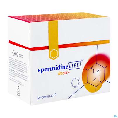 Sie sehen eine Packung Spermidinlife/boost+ Weizenkeimextrakt Hohem Spermidingehalt 3mg Sachet 30st, Produktbild: 02 Spermidinlife/boost+ Weizenkeimextrakt Hohem Spermidingehalt 3mg Sachet 30st, A-Nr.: 5670449 - 02
