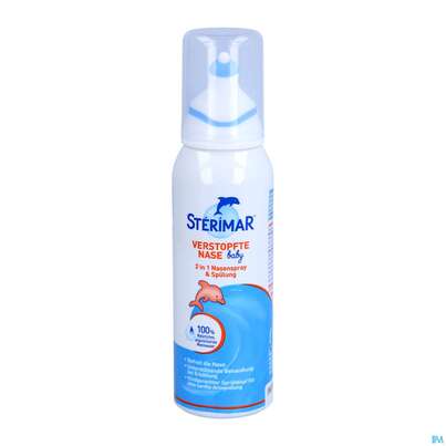 Sie sehen eine Packung Sterimar Verst Baby Na-spray 100ml, Produktbild: 05 Sterimar Verst Baby Na-spray 100ml, A-Nr.: 5714477 - 05