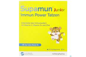 Supamun Immun Junior Power Tatzen Fruchtgummi 30st, A-Nr.: 5091013 - 01