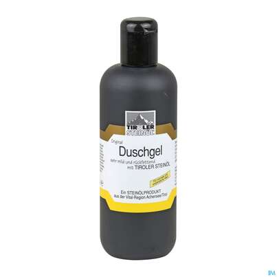 Sie sehen eine Packung Tiroler Steinoel Duschgel 500ml, Produktbild: 01 Tiroler Steinoel Duschgel 500ml, A-Nr.: 1571822 - 01