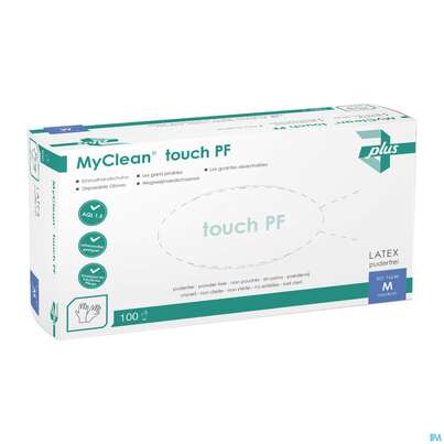 Sie sehen eine Packung Untersuchungshandschuhe Latex Unsteril Puderfrei Grip Light M 26759 100st, Produktbild: 03 Untersuchungshandschuhe Latex Unsteril Puderfrei Grip Light M 26759 100st, A-Nr.: 2066730 - 03