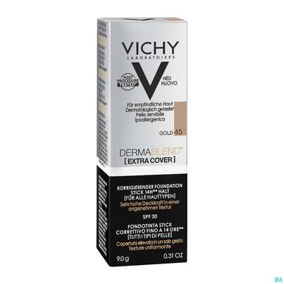 Sie sehen eine Packung Vichy Dermablend Cover Stick 45 9g, Produktbild: 01 Vichy Dermablend Cover Stick 45 9g, A-Nr.: 5344201 - 01