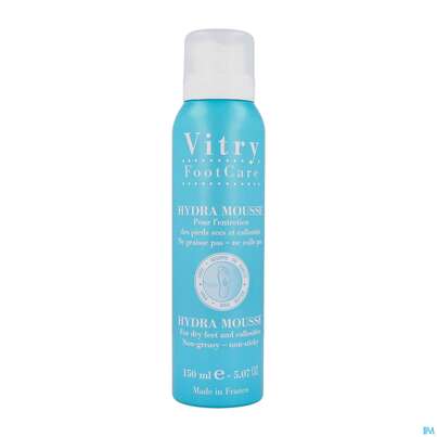 Sie sehen eine Packung Vitry Hydra Fußschaum 150ml, Produktbild: 02 Vitry Hydra Fußschaum 150ml, A-Nr.: 4628161 - 02