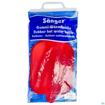 Sie sehen eine Packung Waermeflaschen Saenger Rot 1,5l 1st, Produktbild: 01 Waermeflaschen Saenger Rot 1,5l 1st, A-Nr.: 2968674 - 01
