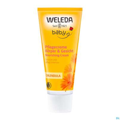 Weleda Calendula Pflegecreme Koerper &amp; Gesicht 75ml, A-Nr.: 3015060 - 02